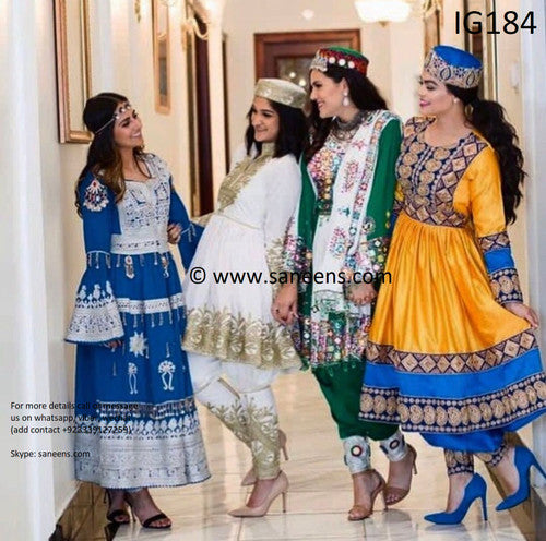 Custom Embroidered Dresses