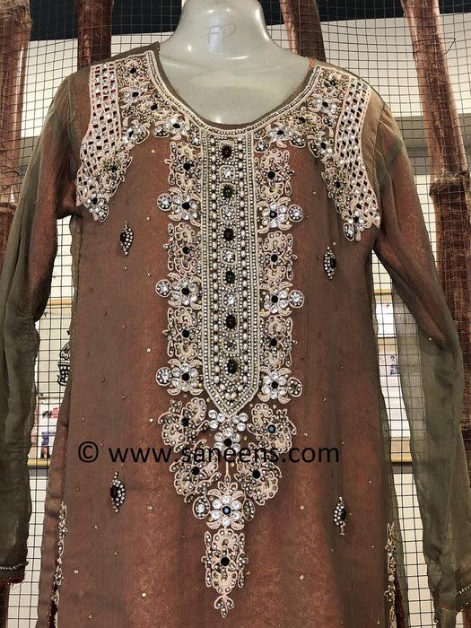 Traditional Pakistani vintage dress