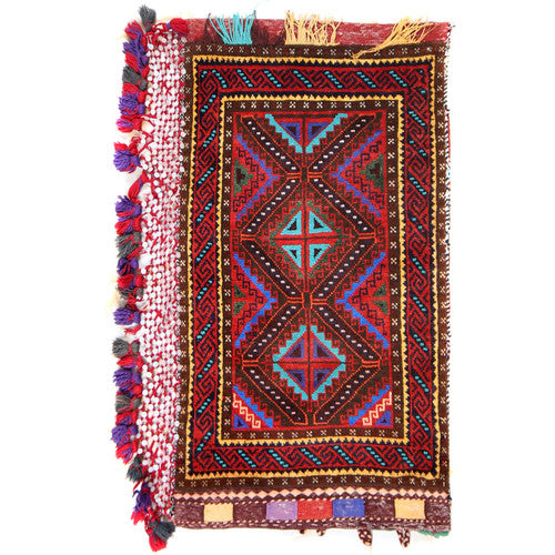 Pashtun Baluch Pillow Cover Authentic Handcrafted Afghan Decor