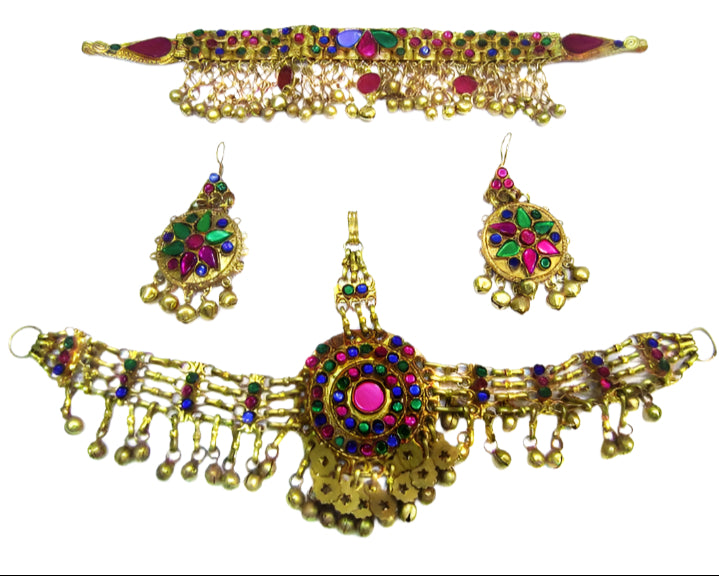 afghan bridal jewellery set