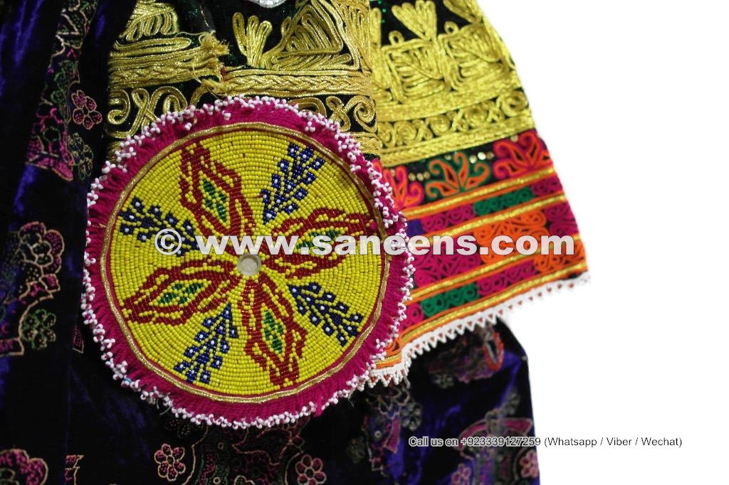 Tribal Fashion Vintage Frock Afghani Women Long Dress Asian Ethnic Garments