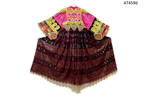 Asian Gypsy Women Costume Afghan Kuchi Tribal Vintage Frock