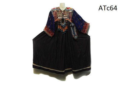 Ethnic Kuchi Dress In Black
