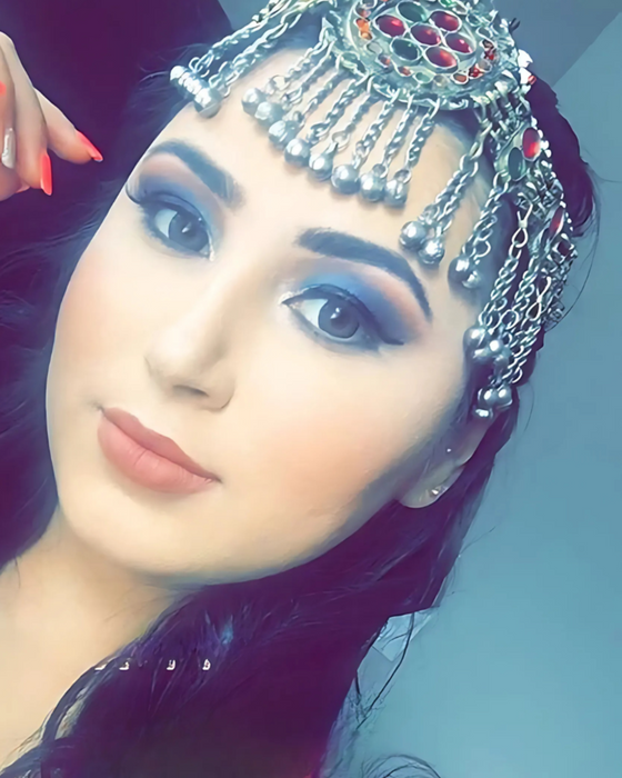 Afghan MathaPatti Headdress
