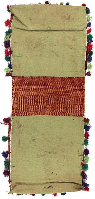 Pashtun Saddle Bag Hand Knotted Traditional Elegance