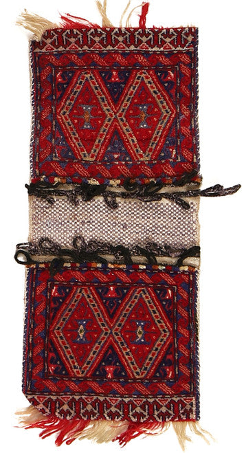 Pashtun Saddle Bag Hand Made By Afghan Artisan Woolen Area Rug For Horse