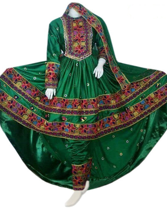 Elegant Afghan Dress X Large