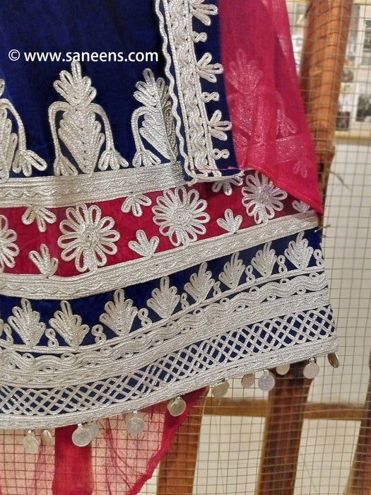 full handmade embroidery clothes in saneens