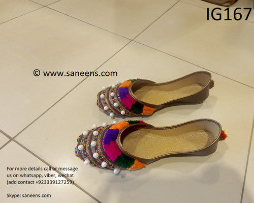 Afghan Embroidery Shoes