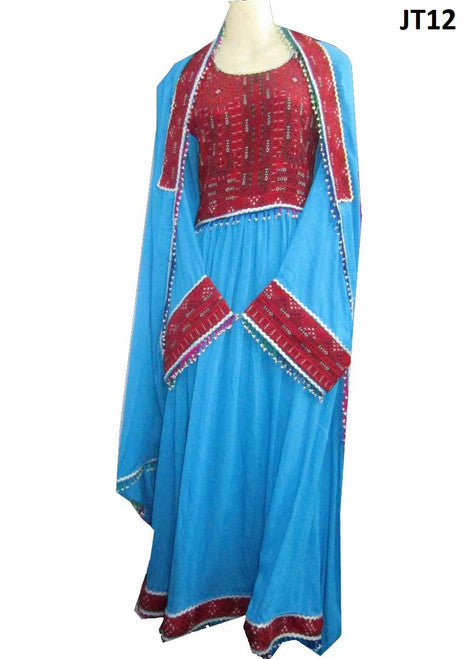 Afghan Blue Kochi Dress