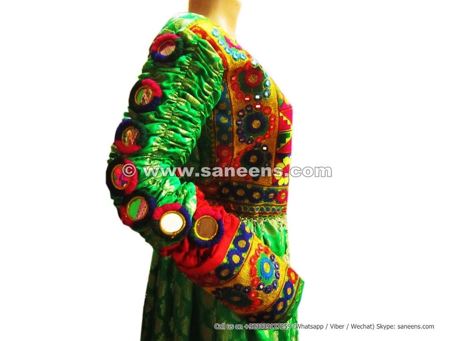 mirrors work afghan muslm bridal clothes dresses