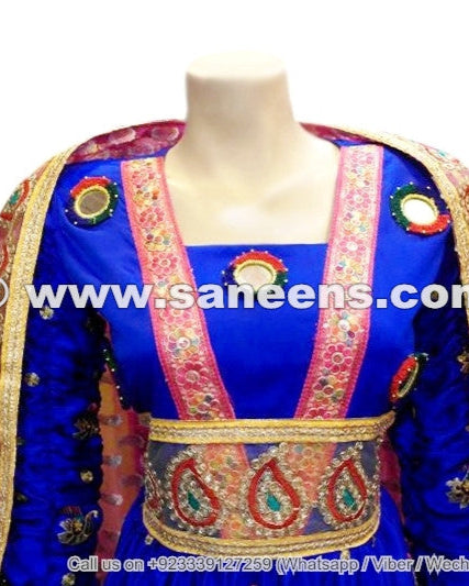 wholesale afghan muslim dresses frocks with embroidered laces