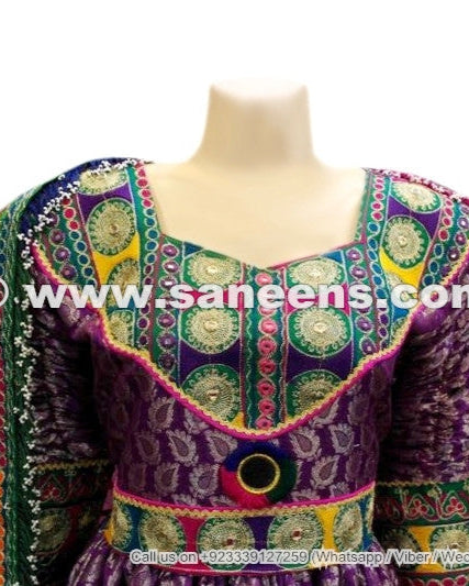 muslim ladies embroidery work clothes frock