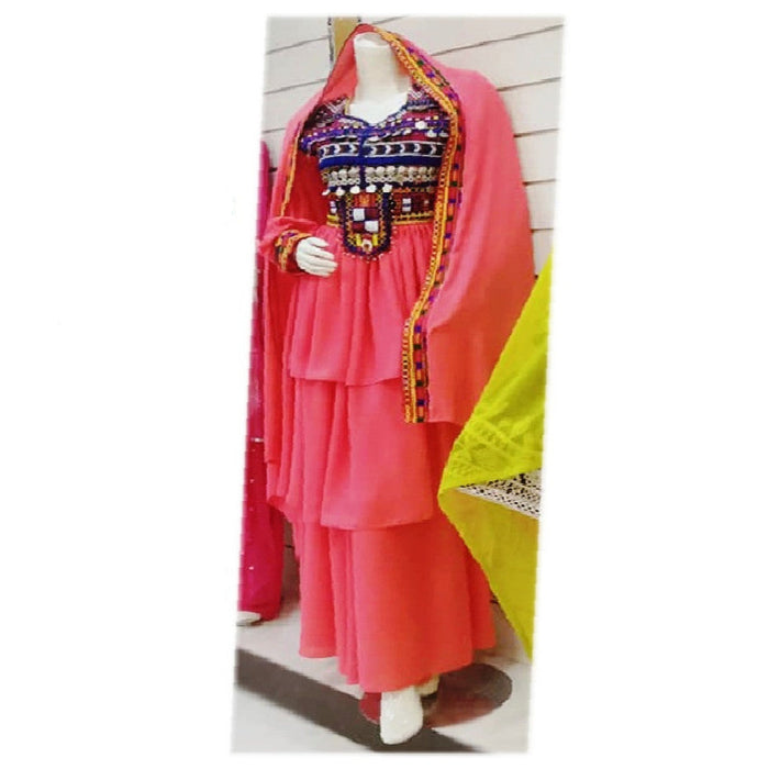 new layers design dress, afghan clothes
