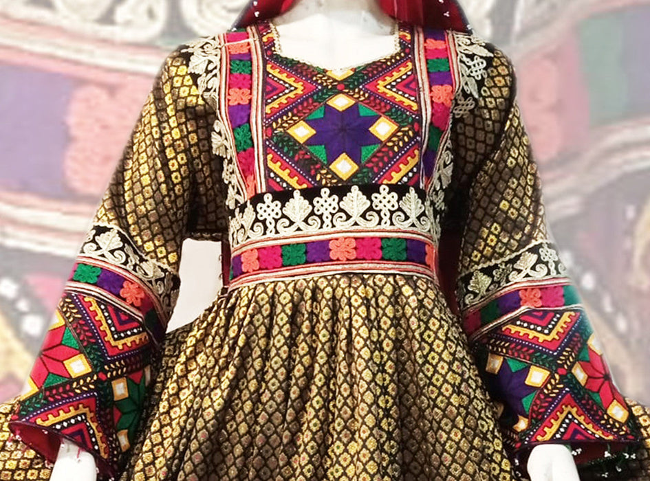 afghani dress