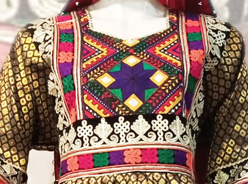 traditional afghan frock