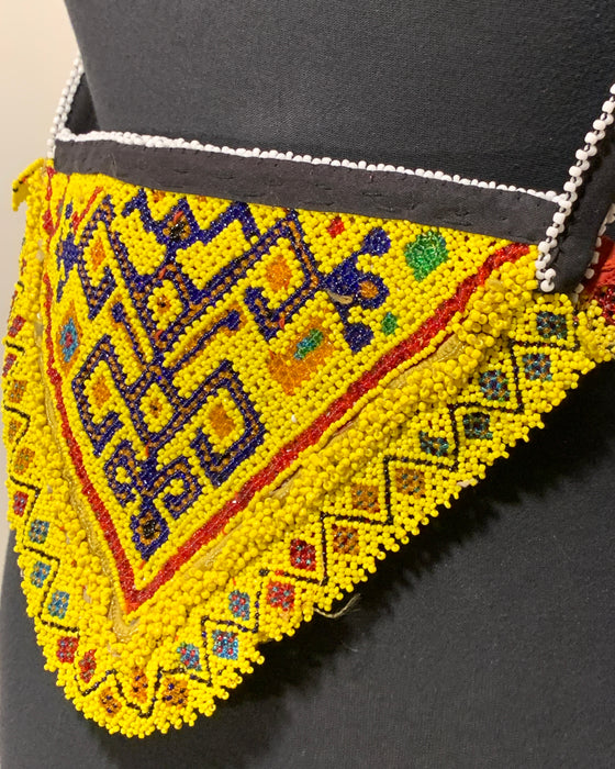 Ethnic Afghan Beaded Pouch