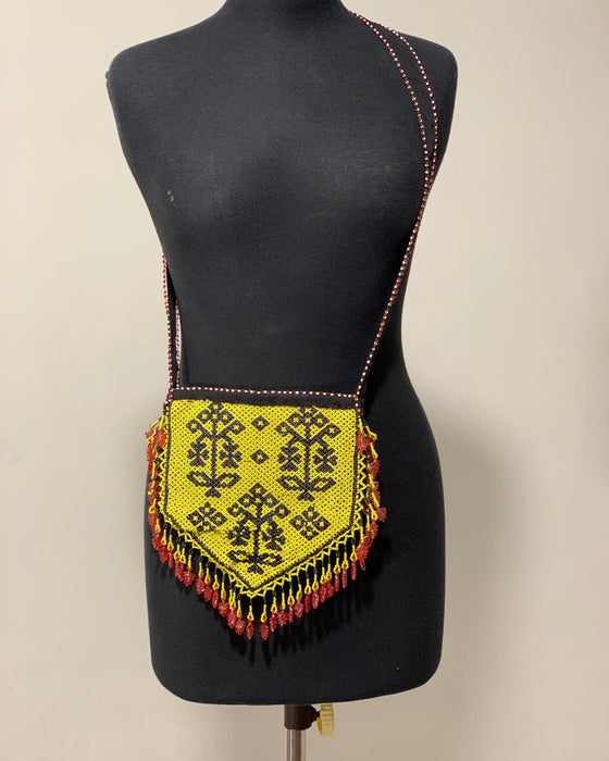 Beaded Afghan Festival Purse