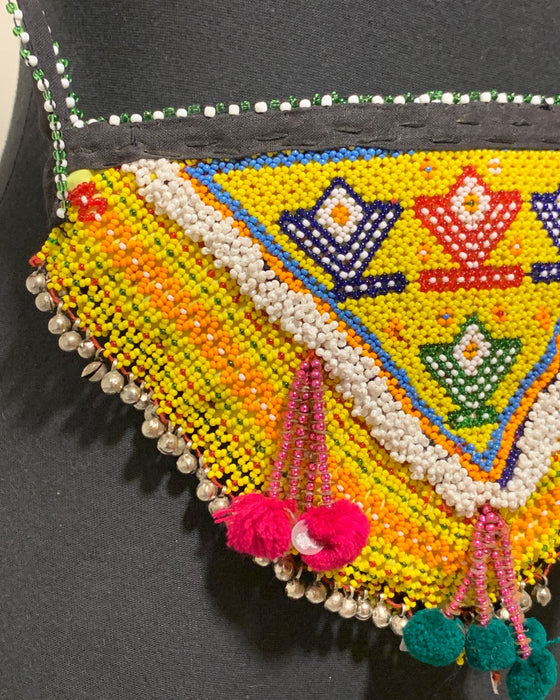 Tribal Beaded Hip Bag