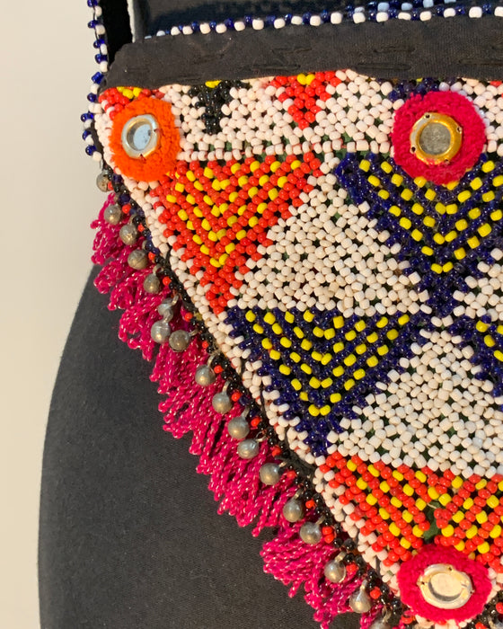 Bohemian Tribal Beaded Pouch