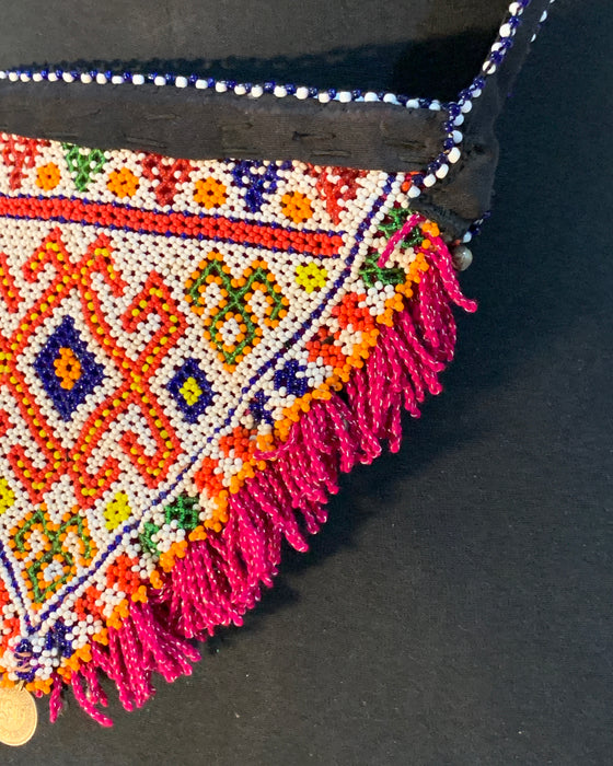 Bohemian Tribal Beaded Pouch