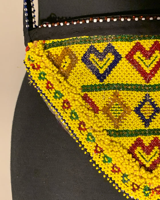 Vintage Beaded Afghan Purse