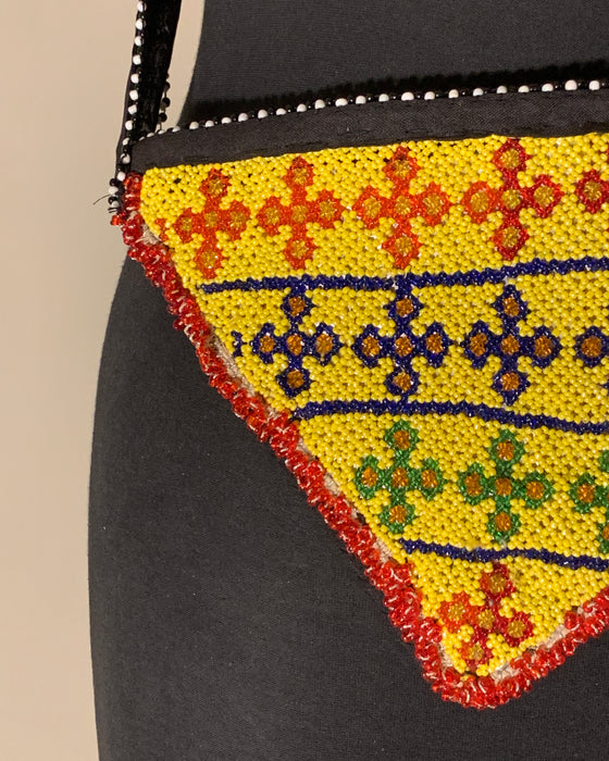 Ethnic Colorful Beaded Purse