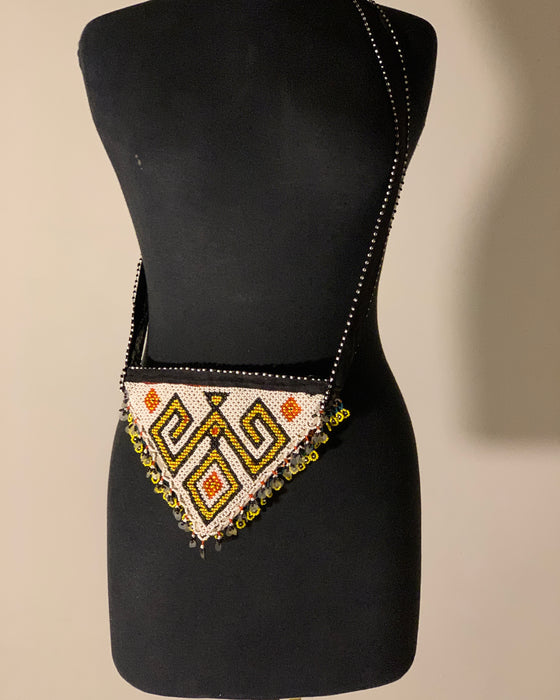 Pashtun Tribal Bead Bag
