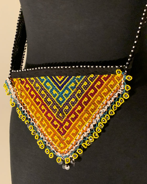 Pashtun Tribal Bead Bag