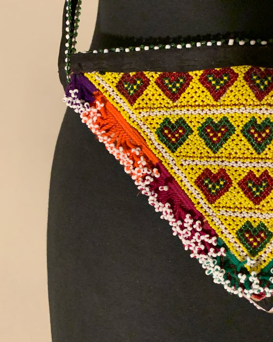 Afghan Artisan Beaded Pouch