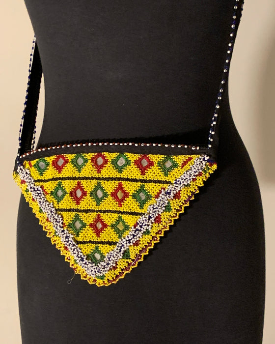 Colorful Afghan Belt Pouch