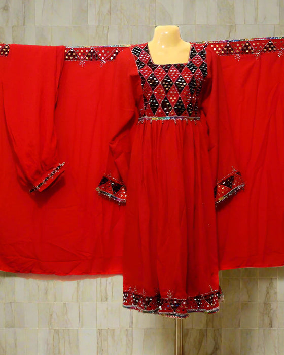 afghan bridal dress