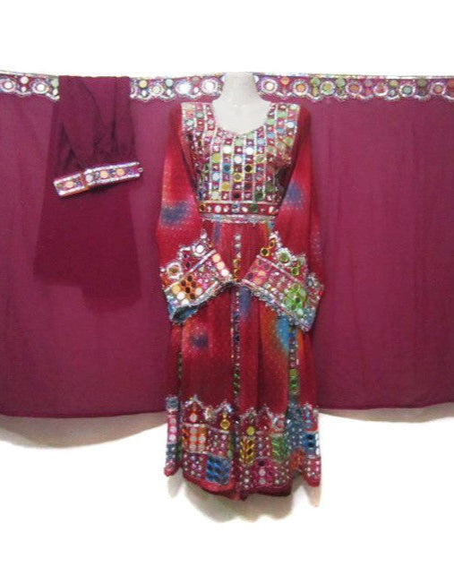 afghan bridal dress