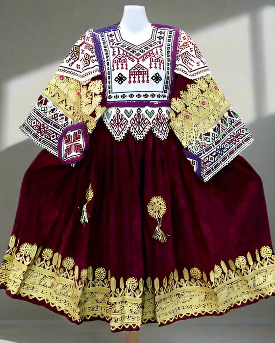 afghan kuchi vintage dress