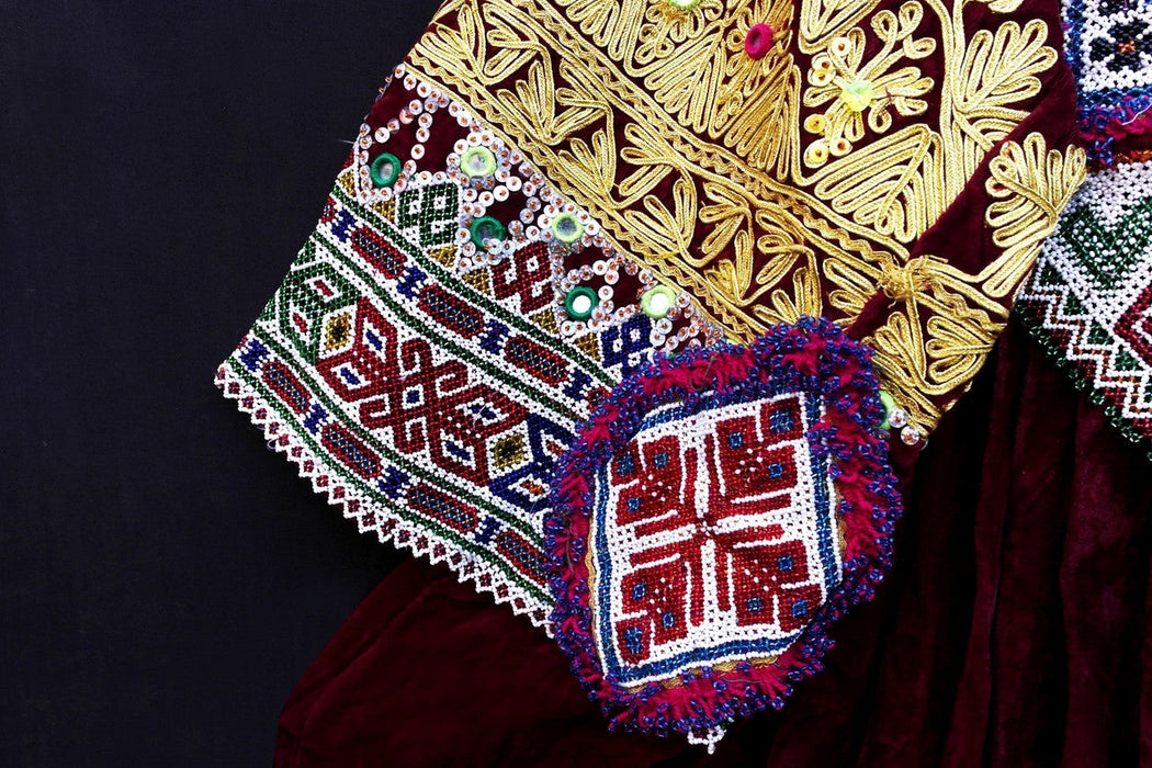 pashtun women formal clothes, afghan clothing