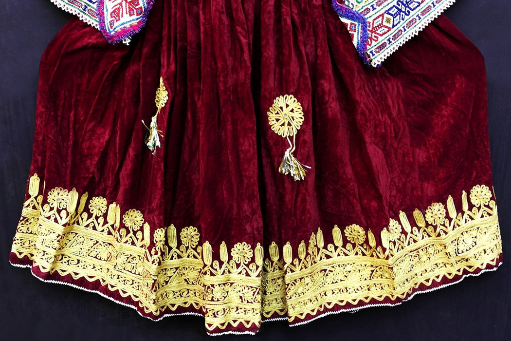 kuchi vintage frock, afghan clothing