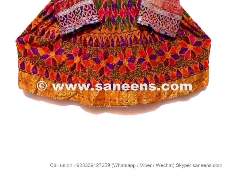 afghan muslim handmade dress