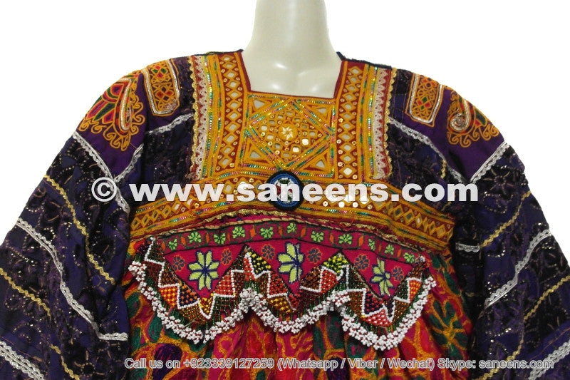 tribal nomad vintage frocks with beads work