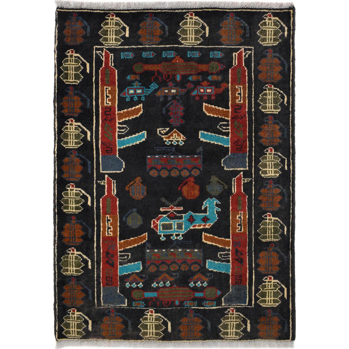 Artisan War Weapons Heritage Piece 2.8x2 ft