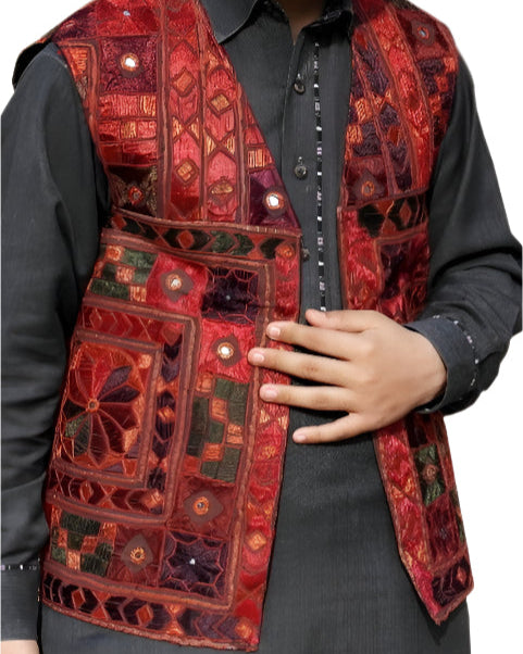 afghan fashion vest