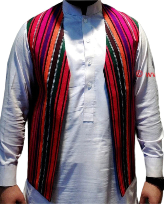 afghan traditional waistcoat