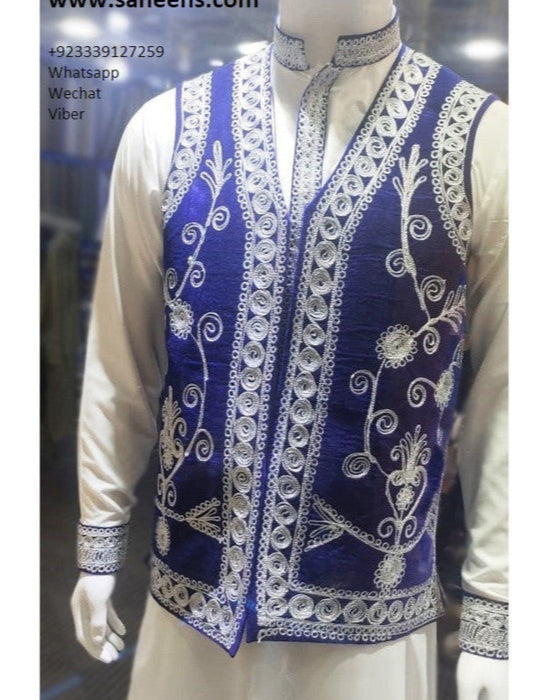 afghan vest, pashtun waistcoat