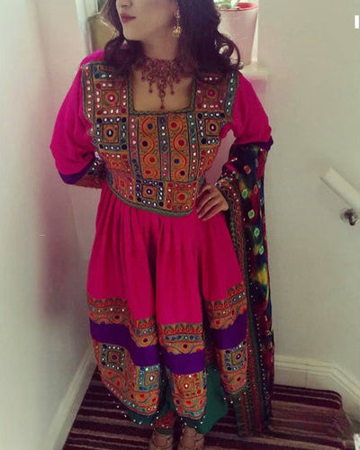 Afghan Traditional Frock
