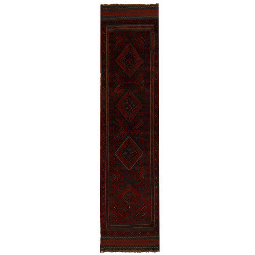 Hand Made Afghan Runner Rug Traditional Crafts Wool Area Rug For Home Décor