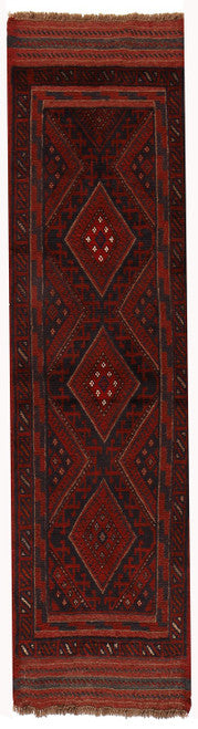 Pashtun Hand Knotted Runner Rug Traditional Crafts Afghan Rug For Home Décor