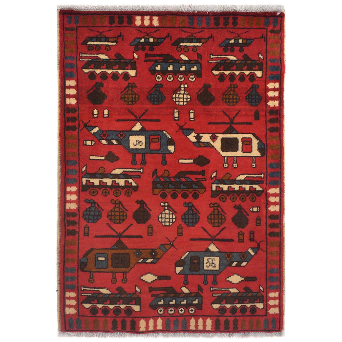 Storytelling Weapons Heritage War Carpet 2.8x2 ft