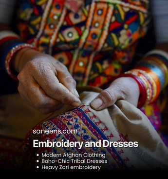 Embroidery and Dresses