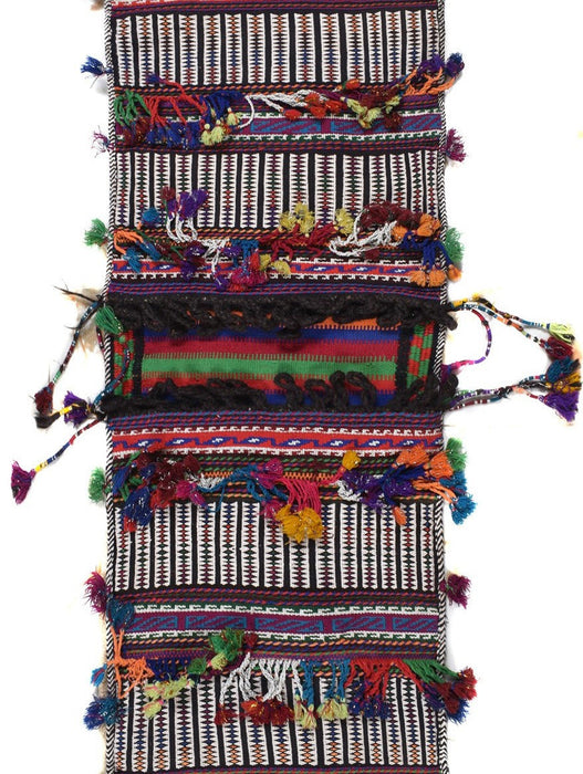 Saddle, Handmade Pashtun Saddle Bags, Afghan Rug Collection, Handcrafted Afghan Décor, Pashtun Artisan Rugs