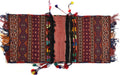 Afghan Cultural Saddle, Handmade Pashtun Saddle Bags, Afghan Rug Collection, Handcrafted Afghan Décor, Pashtun Artisan Rug
