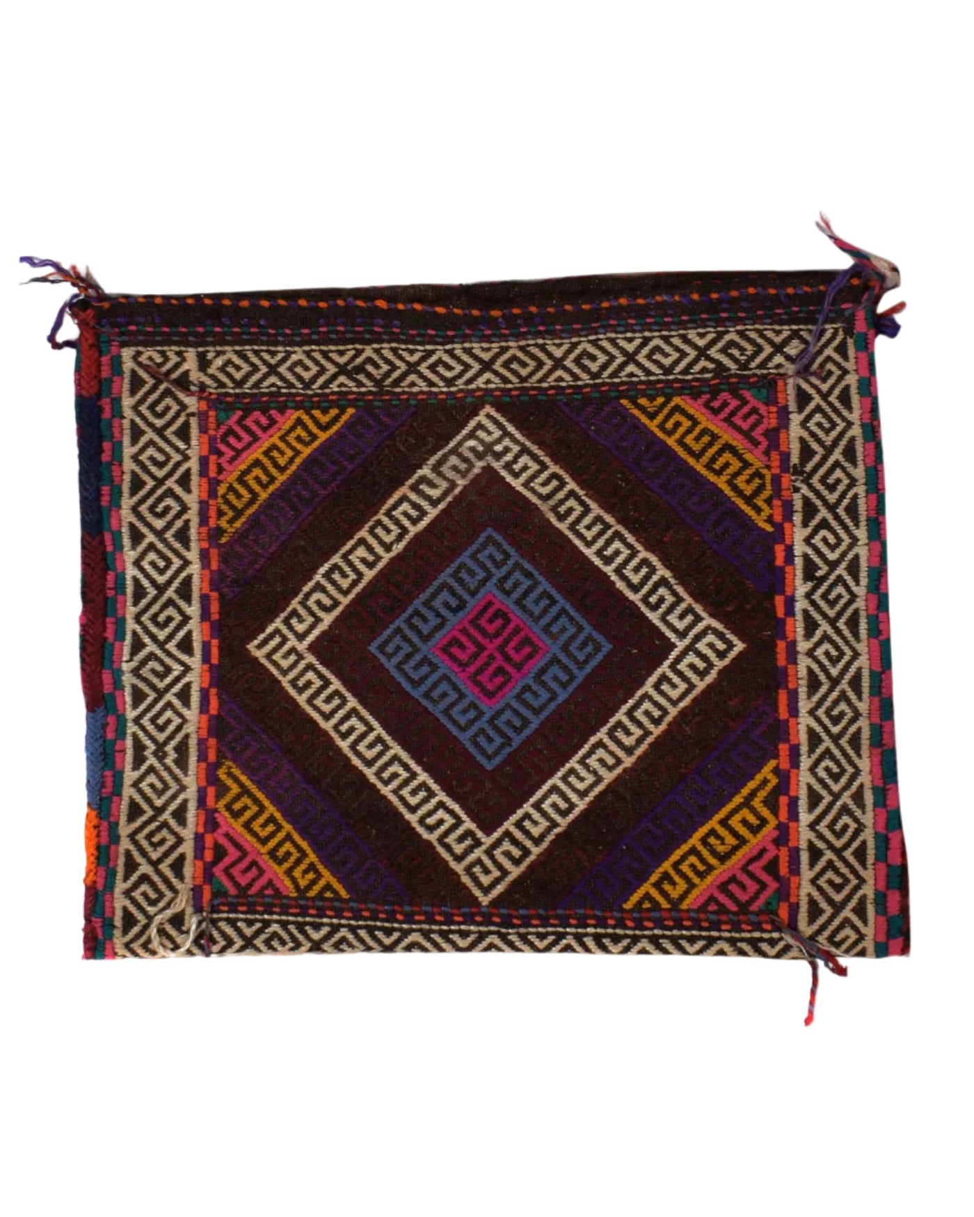 Afghan Tribal Textile Pillow 1.2x1.5 ft